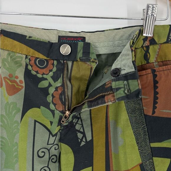 Custo Barcelona Printed Pants in Multi | Size 40 (Medium) - Picture 6 of 9